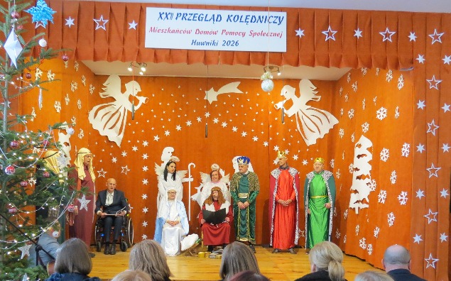 News - XXII Przegląd Kolędniczy Mieszkańców Domów Społecznych w Huwnikach